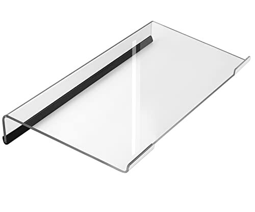 Acrylic tilted computer - acrylic,