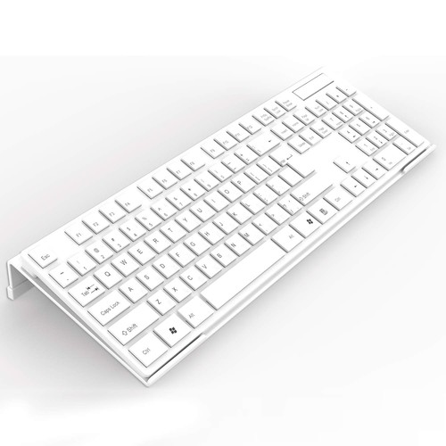 Acrylic tilted computer - acrylic,