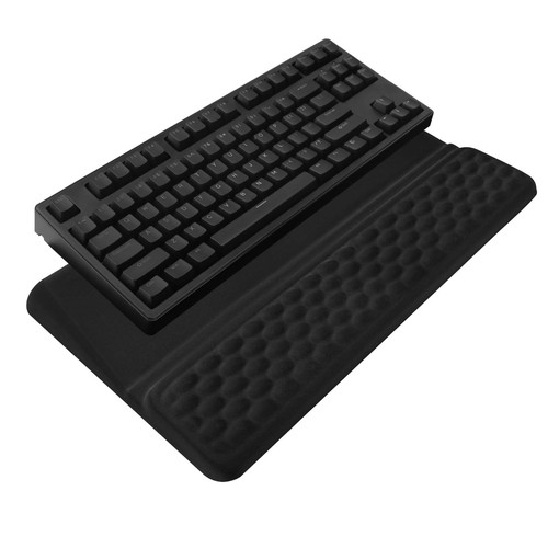 Computer keyboard stand with - computer,
