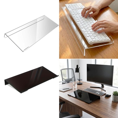 Tilted computer keyboard - computer, stand
