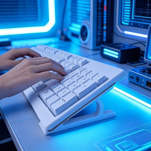 2pcs foldable keyboard riser - foldable,