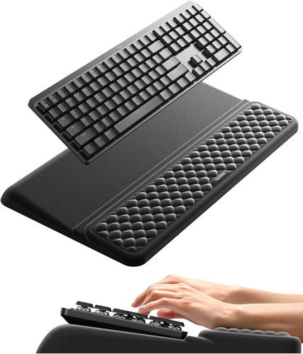 Wrist rest with keyboard - wrist,
