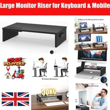 Wooden Riser Desk For Monitor
