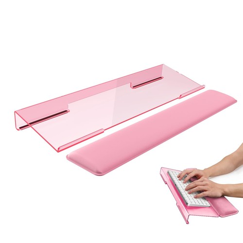 Computer keyboard stand and - stand,