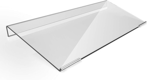Acrylic tilted computer - tilted,