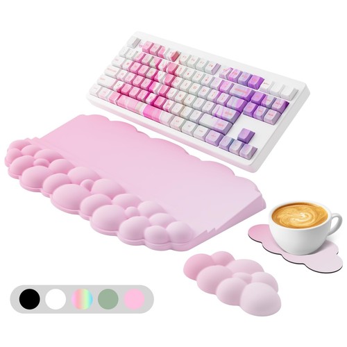 Wrist rest with keyboard - wrist,