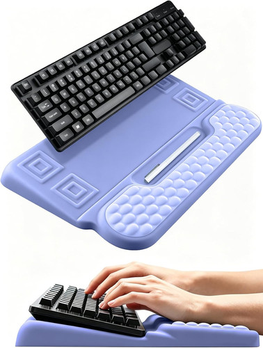 Keyboard stand with - with, wrist