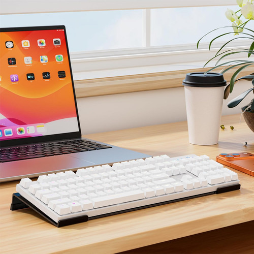 Acrylic computer keyboard - computer,